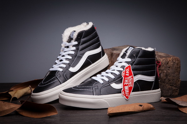 Vans High Top Shoes Lined with fur--012